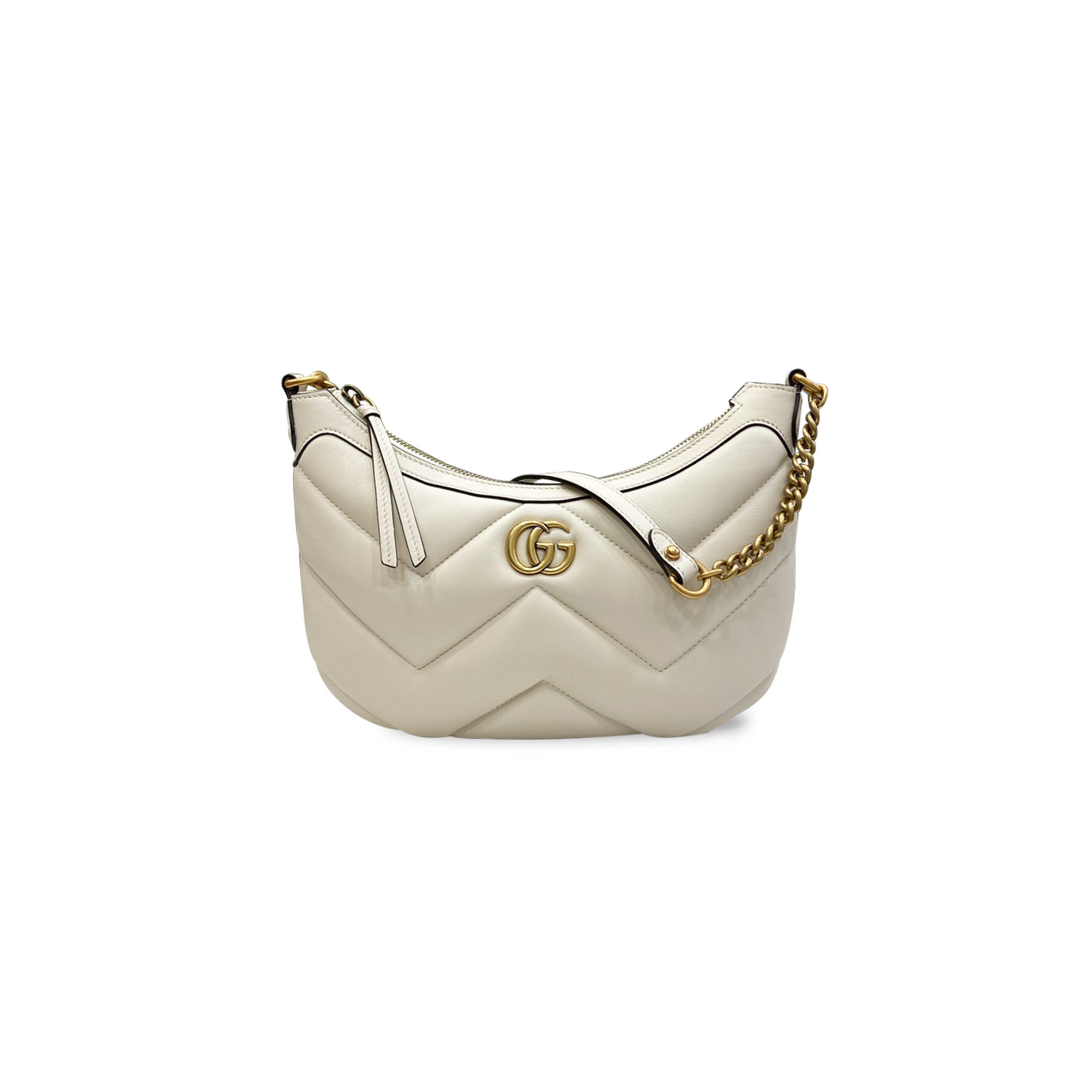 GUCCI SMALL MARMONT LEATHER SHOULDER BAG 777263 (26*17*4cm)